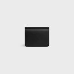 TRIOMPHE COMPACT WALLET IN SHINY CALFSKIN BLACK - Image 3